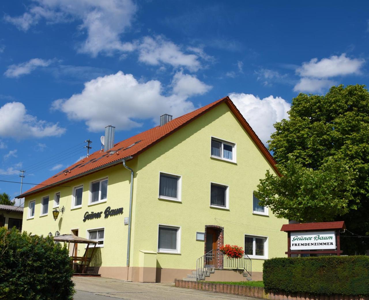 Gruener Baum Bed & Breakfast Langenau Eksteriør bilde